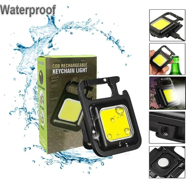 Mini LED Portable Rechargeable Flashlight - Image 2