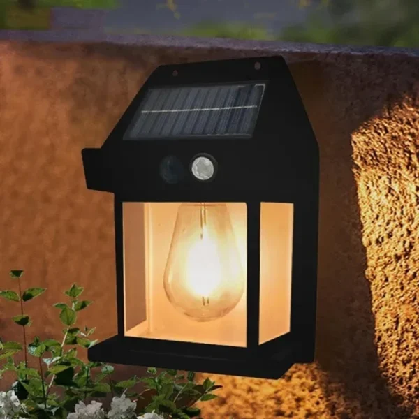 Outdoor Solar Wall Lamp Lighting Waterproof - Image 3