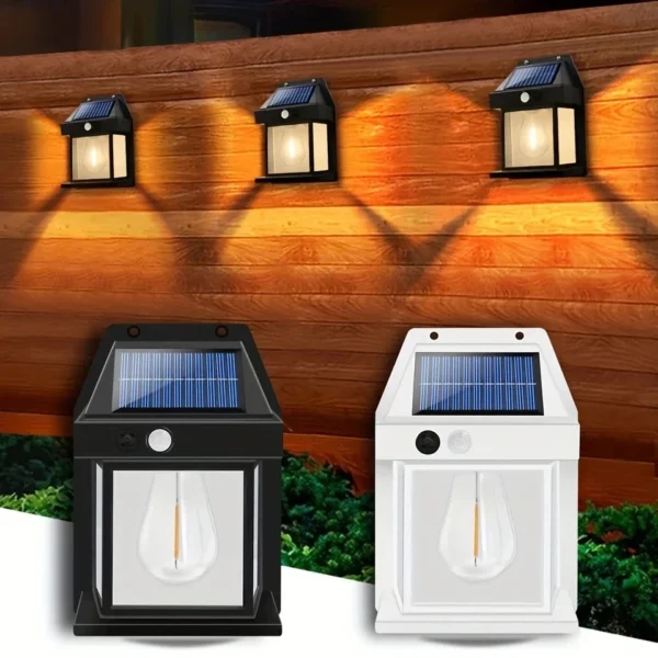 Outdoor Solar Wall Lamp Lighting Waterproof - Image 4